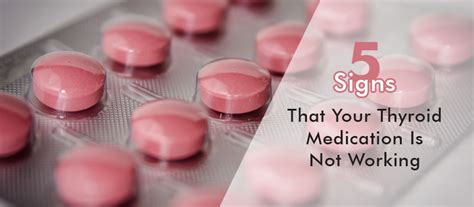 How to Take Your Thyroid Medication. . Signs your thyroid medication is working
